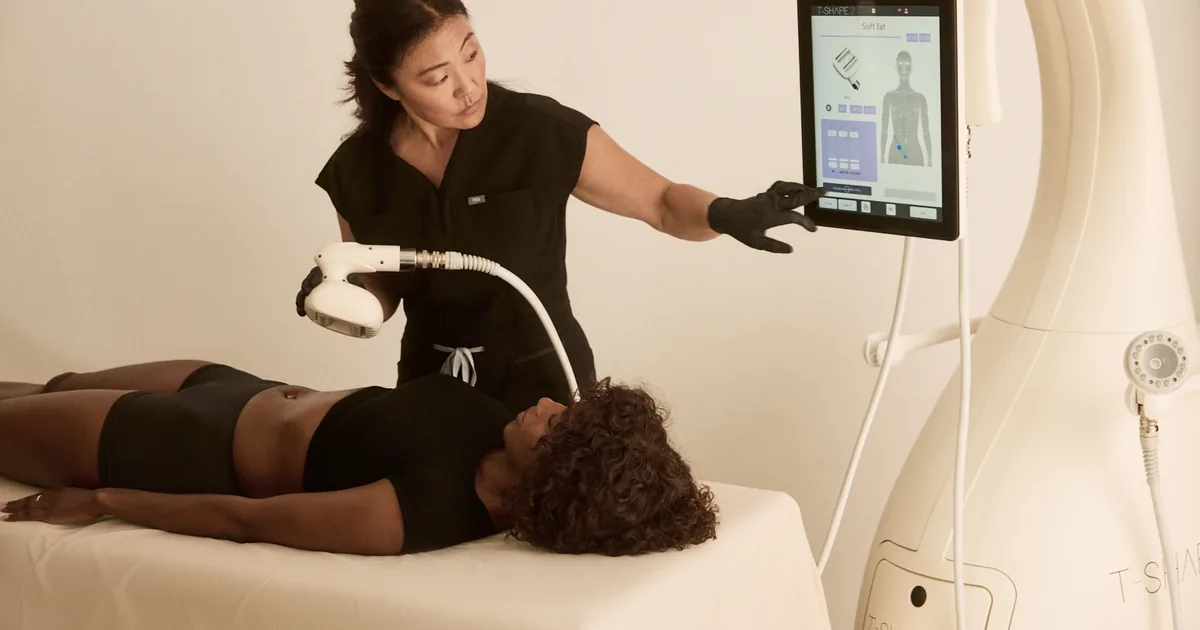 Comparison of T-Shape 2 and EMSCULPT NEO body treatments at iCRYO St. Johns