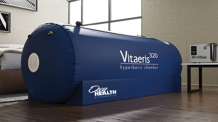 OxyHealth Fortius 420 hard-shell hyperbaric oxygen chamber at iCRYO St Johns